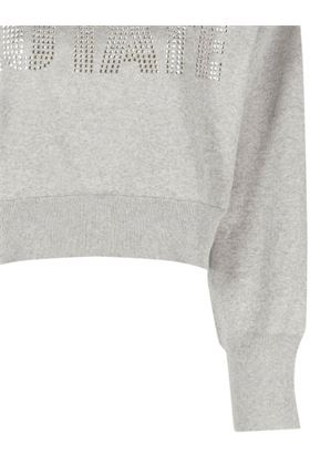 Firm embellished organic cotton sweatshirt ROTATE BIRGERCHRISTENSEN | 1111521522BCR1060144201